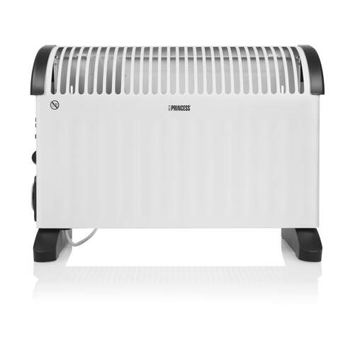 Convector Princess KA5168 Negro - 2000 W, 3 potencias, termostato regulable