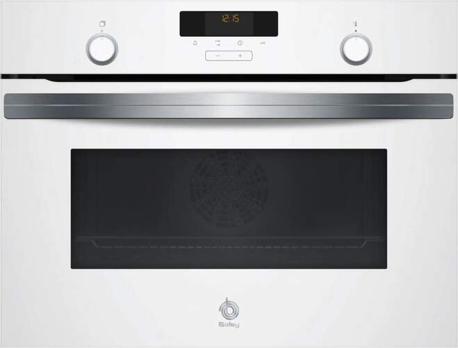 Horno Compacto Balay 3CB5151B2 - Clase A, 47 L, 60 cm, Abatible, Blanco