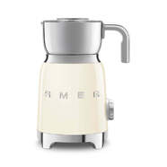 Espumador Leche Smeg MFF11CREU - 500 W, 250 ml, 8 Funciones, Inox, Crema