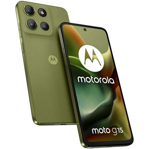 Motorola Moto G15 8/512 GB Azul - 6,72", Helio G81, Android 15, 5200 mAh, 50/5 MP