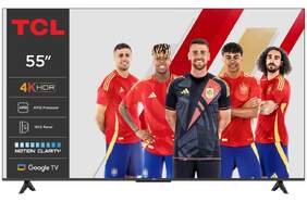 TV TCL 55" 55P6K - 4K Ultra HD, LED, Google TV, Dolby Atmos, HDR10+