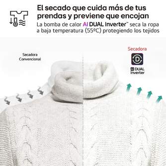 SECADORA LG RH18U8AVCW 18K BC DSP BCA