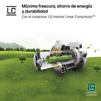 FRI. LG GMB860PYDE 179x83 530L 4P INOX