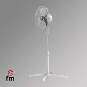 VENTILADOR PIE FM PX40 40CM 3A 40W BLANCO  