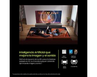 TV SAMSUNG 75%%%quot; TQ75Q7F4 UHD QLED SMARTTV IA HDR10 