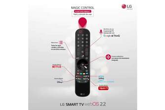 TV LG 55%%%quot; 55UQ91006LA UHD STV ALFA5 WEB22 MAGICREM