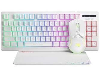 TECLADO   RATON SCORPION CM310 WH SP CABLE