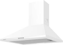 Campana Decorativa Cata Omega 600 WH - Clase C, 60cm, 3 Velocidades, 645m3/h, Blanca