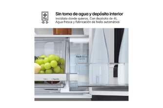 FRI. LG GMG961MBKE 179x91 638L 4P INOX INSTAVIEW