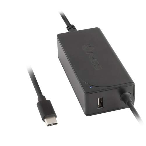 Cargador port&aacute;til NGS W-65WTYPEC - USB-A, USB-C a 65W, 5 V, 2 A
