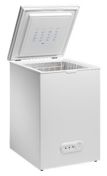 Congelador horizontal Tensai TCHEU110-F - Clase F, 55x65x85cm, 105 Litros, Blanco