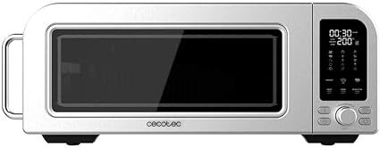 Horno eléctrico de sobremesa Cecotec para Pizzas Fun Pizza&Co 2269 - 18 L, 2000 w, acero inox.