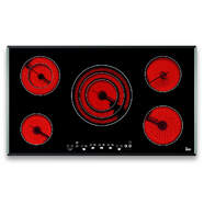 Placa Vitrocer&aacute;mica Teka TR 951 - 5 Zonas (2x doble anillo), 90cm, TouchControl, Stop&Go, 8900W