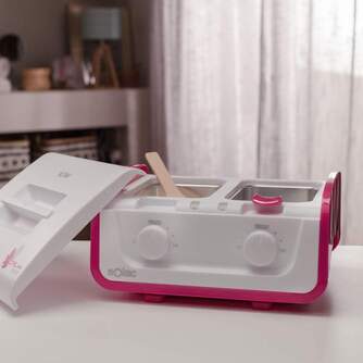 DEPIL. SOLAC DC7502 CERA 2 CUBETAS 2 TEMPERATURAS