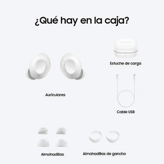 AURICULARES SAMSUNG BUDS FE WHITE