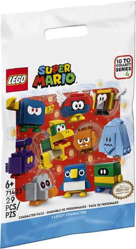LEGO Pack Personajes Super Mario Edición 4 - 29 Piezas, Recomendado 6+ Años