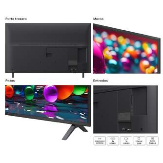 TV LG 50%%%quot; 50UA75006LA UHD ALFA7 WEBOS25 HDR10/HLG