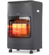 Estufa Gas Artica AEI4204 - Infrarroja, Sistema Seguridad OXI-STOP, Gris