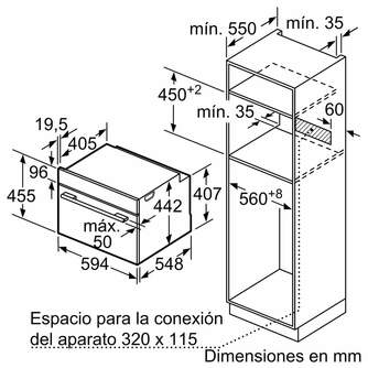 HORNO BALAY 3CB5151B2 MF BLANCO ABATIBLE