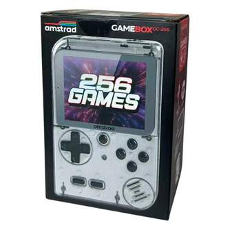 GAMEBOX MINI AMSTRAD AMS-GAMEBOX-GC256-W PLATA