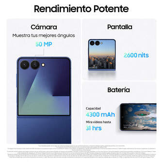 SMARTPHONE SAMSUNG Z FLIP 7 12/256 6,9%%%quot; BLUE SHADO