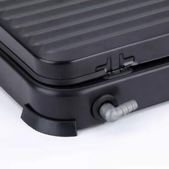 HORNILLO JATA JECG2721 1F GAS NEGRO C/TAPA