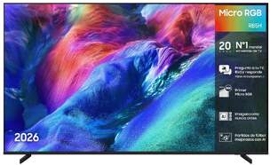 TV Samsung 75" MicroRGB TMR75R85H - 4K Ultra HD, Smart TV Tizen 240 Hz, Altavoces 30W, HDR10+