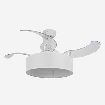VENTILADOR TECHO U.BLUE JALOQUEWFW 104 DC LED PLE