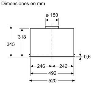 CAMP. BALAY 3BF377EX 70CM INOX