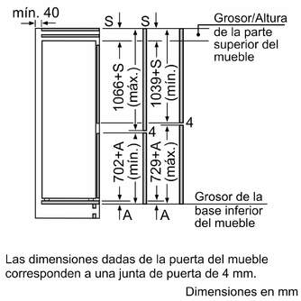 FRICOM. BOSCH KIN86VFE0 177x56x55 NF INT