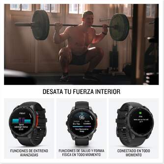 SMARTWATCH GARMIN FENIX 8 010-02904-00 NEGRO 47MM