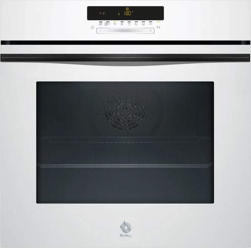 Horno Multifunción Balay 3HB5879B7 - 71 L, Pirolítico, Clase A+, Cristal, Blanco