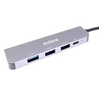 HUB NILOX NXHUBUSBC04 USB C 3XUSB 3.0 1XUSBC