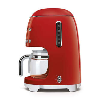 CAFET. GOTEO SMEG DCF02RDEU 1,4L 1050W BCO