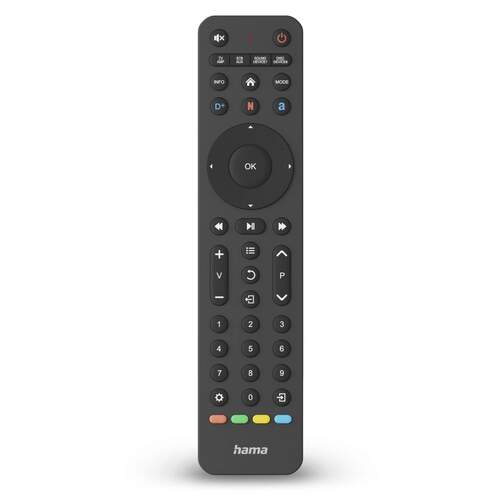 Mando a distancia universal Hama 00221055 - 8 en 1, con botones para aplicaciones