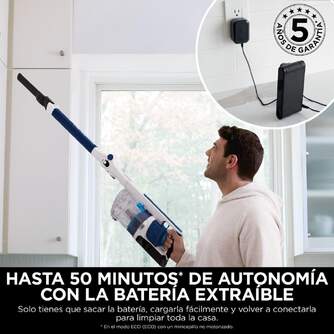 ASPI. ESCOBA SHARK IZ380EU 21,6V 50MIN 2EN1 