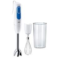 Batidora de pie Braun MQ3005WH Nata - 700 W, 2 Velocidades, Inox, Azul, Blanca