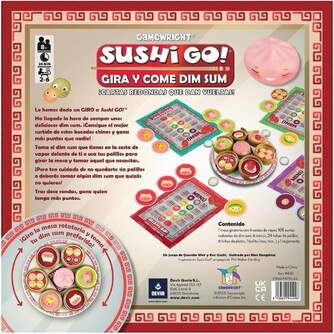 JGO. DE MESA DEVIR SUSHI GO GIRA Y COME DIM SUM