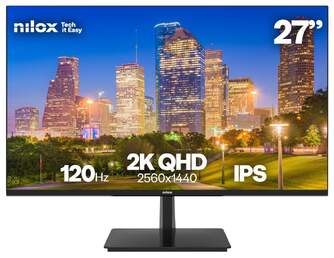 MONITOR NILOX 27%%%quot; IPS 120 HZ HDMI DP 2560 x 1440