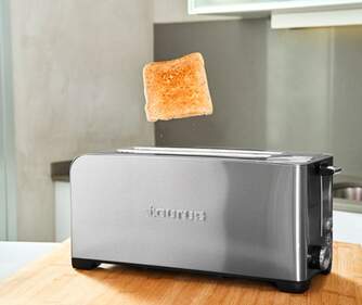 TOST. TAURUS MY TOAST D.LEGEND 2R LARGA INOX 1050W