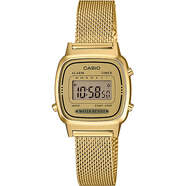 Reloj Casio Vintage Mini LA670WEMY-9EF - Digital, resistente al agua, dorado, alarma y temporizador