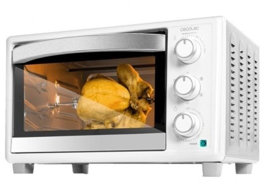 Horno sobremesa Cecotec Bake&Toast 3814 - 30 L, 6 Programas, Blanco