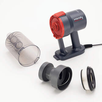 ASPI. ESCOBA ARIETE 2708 C/CABLE 2EN1