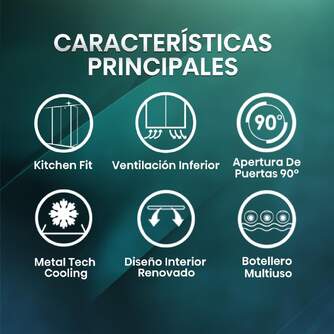 FRI. HISENSE RS3P538NAIE 179x91 NF INOX DSP KFIT