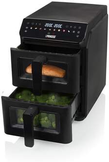 FREIDORA AIRE PRINCESS 182490 11,2L 2X5,6L 3000W VENTANA