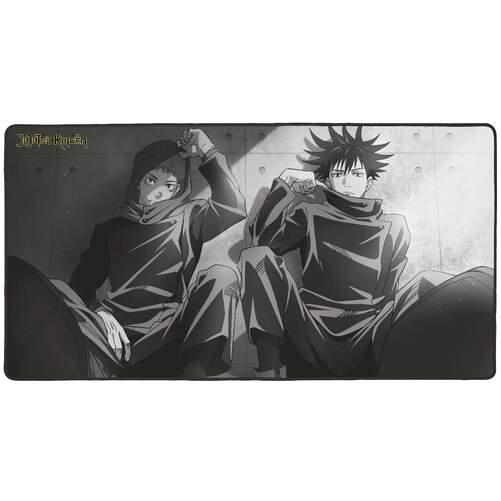 Alfombrilla Konix XXL Jujutsu Kaisen - Microfibra, Nylon, Gris