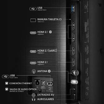 TV HISENSE 98%%%quot; 98E7Q UHD QLED SMART TV DOLBYATMOS