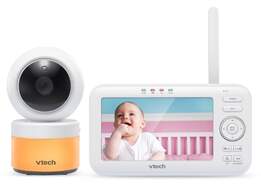 Vigila beb&eacute;s VTech VM5463 - Pantalla de 5", C&aacute;mara motorizada, 2100 mAh