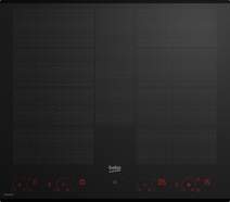 Placa Inducción Beko HII68811NT - 8+1 Flex, 7400 W, 15 Potencias, Negro