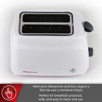 TOST. MAGEFESA EARLY CORTO 2R 750W BLANCO